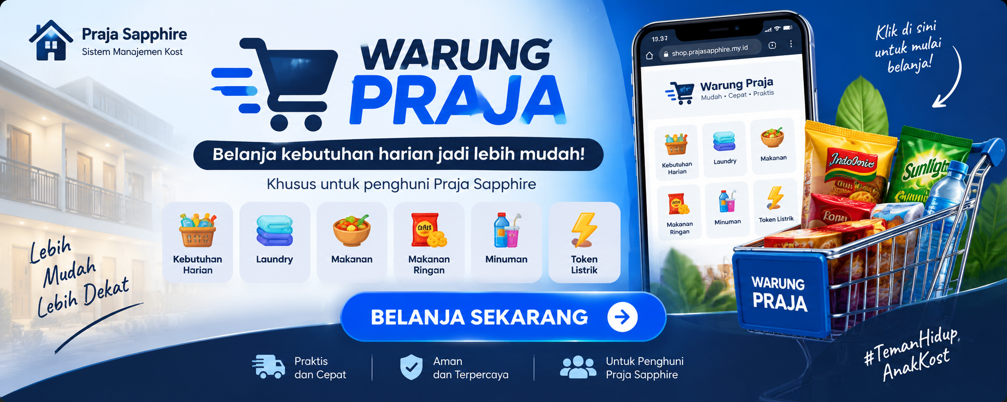 Warung Praja - Belanja kebutuhan harian